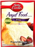 Betty Crocker  white angel food cake mix, fat free Center Front Picture